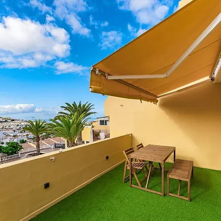 Great Terrace Ac In Heated Pool Wifi Parking * Costa Adeje (Tenerife)