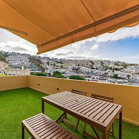 Great Terrace Ac In Heated Pool Wifi Parking Costa Adeje (Tenerife)